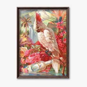 Tropical Birds Scene