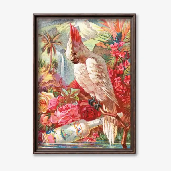Tropical Birds Scene